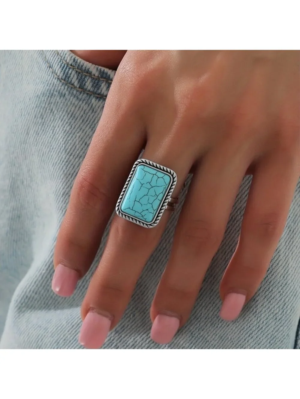 N/A striking turquoise